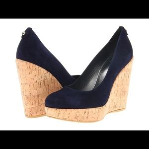 Stuart Weitzman Corkswoon Wedge Pumps